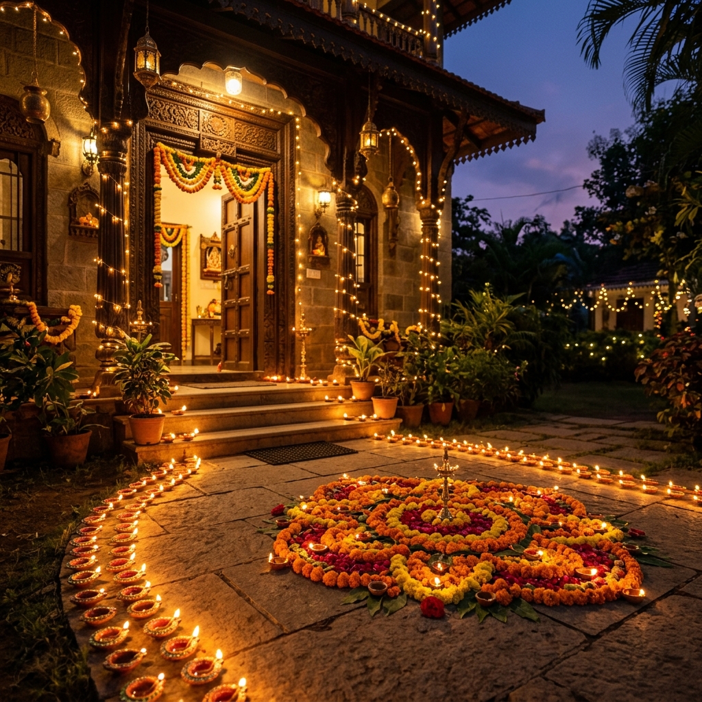 Diwali setup